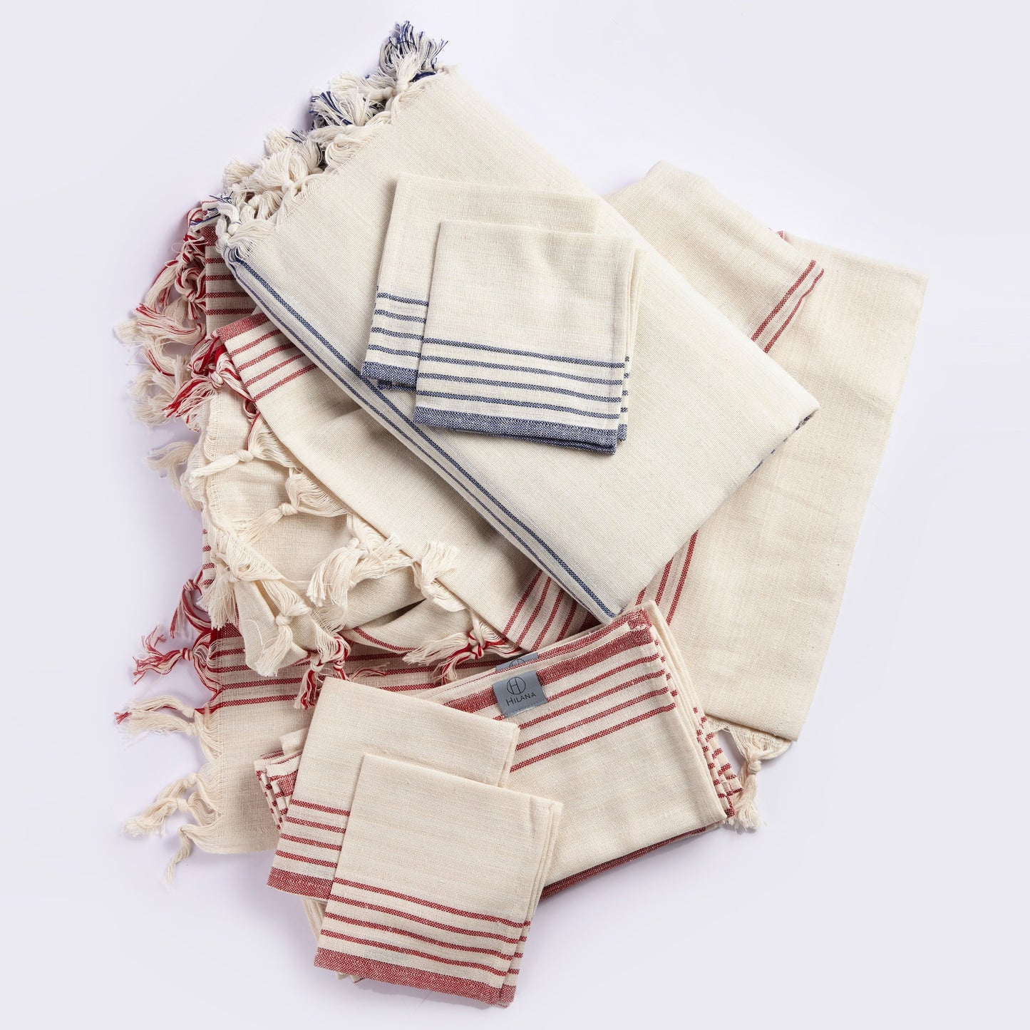 Natural Linen Table Set | Eco-Friendly Dining & Kitchen Essentials