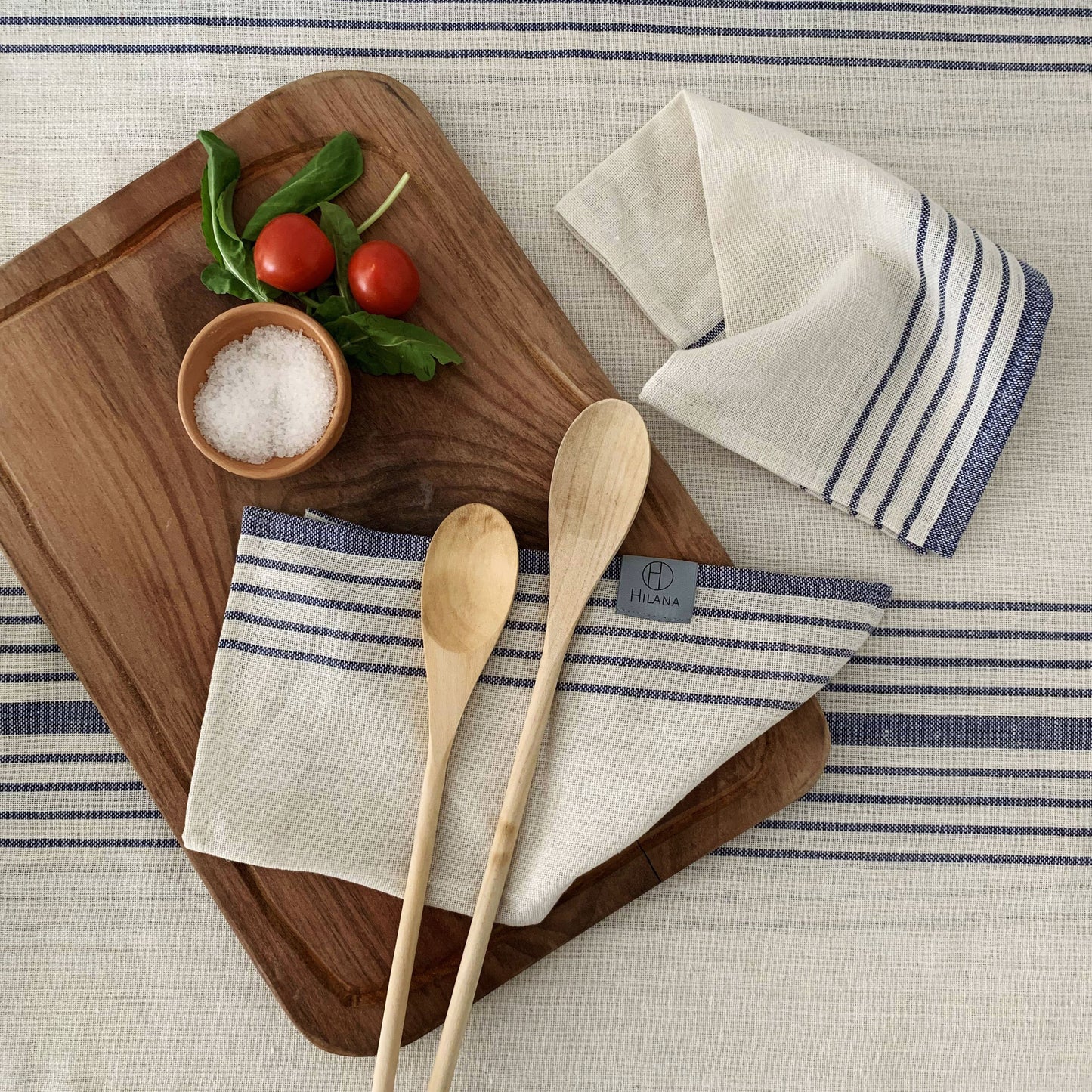 Natural Linen Table Set | Eco-Friendly Dining & Kitchen Essentials